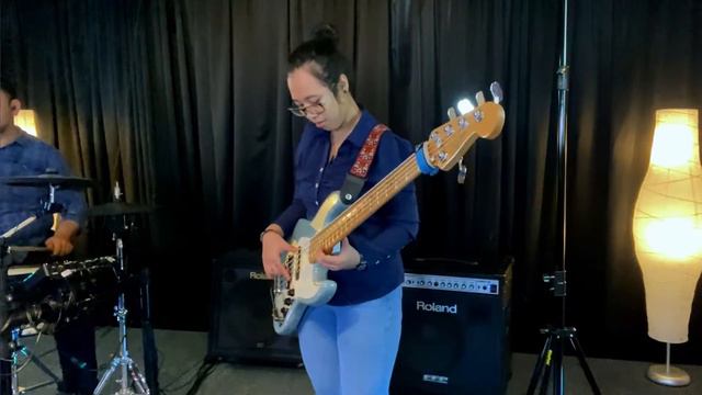 Take Dive - BOSS GT-1B and Roland TD-27KV Jam with Acap Roseknight смотреть онлайн