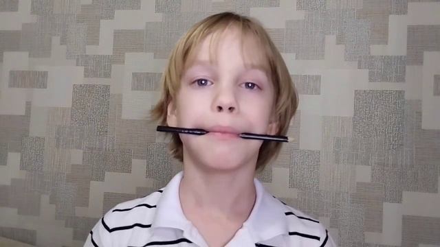 Белая береза. Упражнение с карандашом. смотреть онлайн