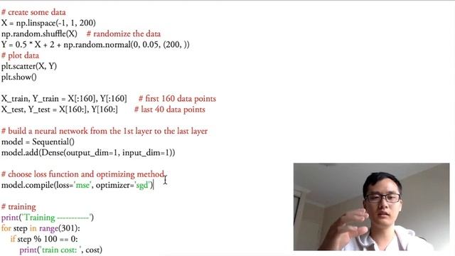 Keras #4 Regressor 回归 (教学 教程 tutorial) смотреть онлайн