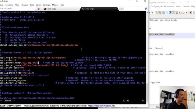 Upgrade Oracle: Do 19c Para 21c - Com CDB utilizando o autoupgrade.jar смотреть онлайн