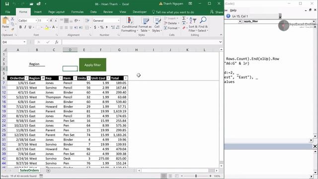 VBA Excel | Bài 9.4 смотреть онлайн