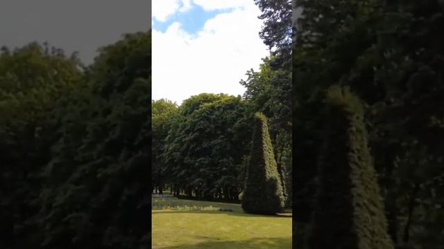 Пришел в парк Горького в Минске прокатиться на колесе обозрения, прогулка по весеннему парку в РБ смотреть онлайн