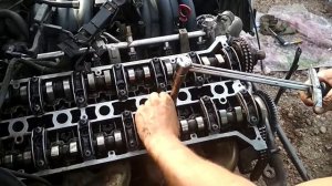 порядок затяжки болтов ГБЦ двигателя М104 мерседес