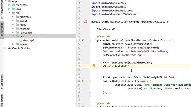 Using MediaPlayer Class to Build a Media Player App смотреть онлайн