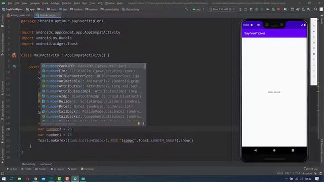 3. Kotlin Sayı Veri Tipleri смотреть онлайн