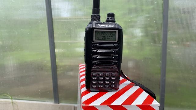 Радиостанция Quansheng TG-UV2 тест блокировки приемника