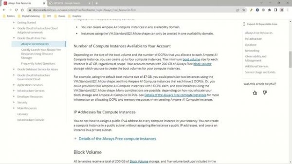 Oracle Cloud Free Tier Explained