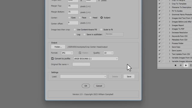 Photoshop Script Crop Center Head смотреть онлайн