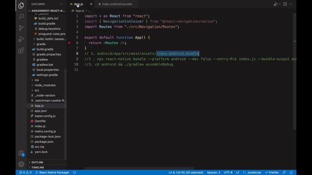 How to make react native apk unsigned apk/ debug apk смотреть онлайн