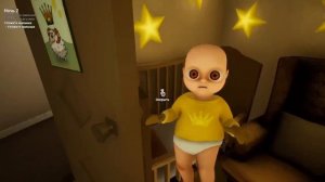 ПОЛ ЭТО ЛАВА ?! КАК СПАСТИ ЛЫСЫХ ?! ИГРА The Baby In Yellow