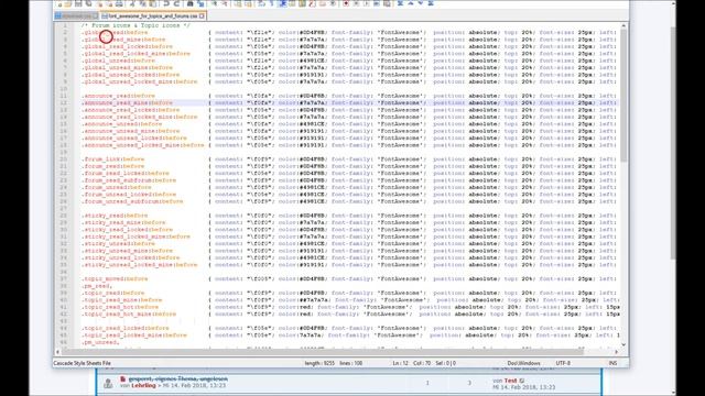 phpBB-Tutorial: die Forum und Topic Icons durch Font Awesome Icons ersetzen смотреть онлайн