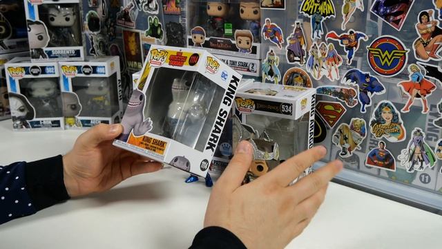 ВНЕЗАПНЫЙ ОБЗОР! Funko POP! Король Арагорн, Железный Патриот, Скейтер Фредди Фанко и Король Акул! смотреть онлайн