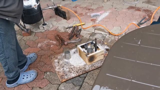 Плавим медь на даче без обмана. смотреть онлайн