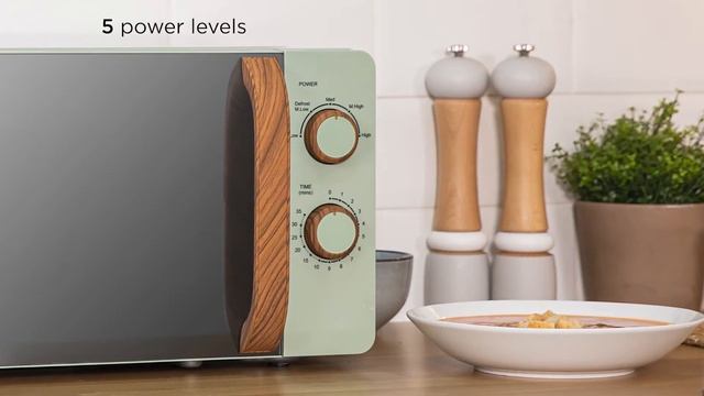 Russell Hobbs Scandi 17L 700W Manual Microwave смотреть онлайн