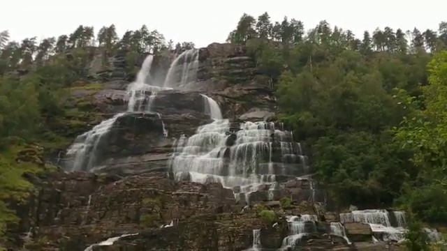 Водопад Твиндефоссен смотреть онлайн