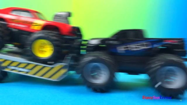 Bright Wheels 4x4 Monster Truck Toys for Boys - Big Wheels truck toys for children смотреть онлайн