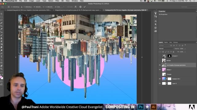 Photo Compositing with Photoshop and Illustrator | Adobe Creative Cloud смотреть онлайн