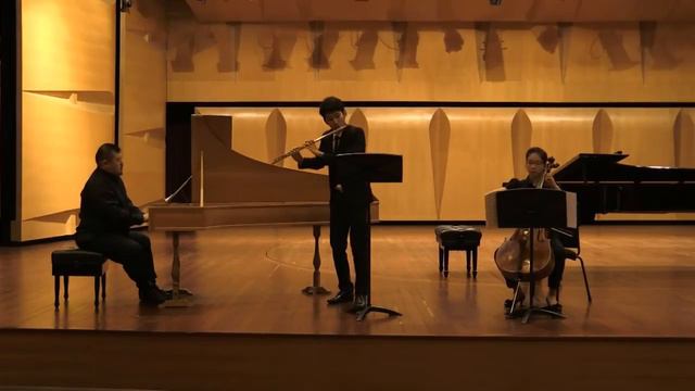 J. S. Bach - Flute Sonata in B minor BWV 1030 смотреть онлайн