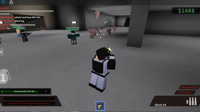 BLOOD ZOMBIES APOCALIPSE!!!//Roblox Blood Fest смотреть онлайн