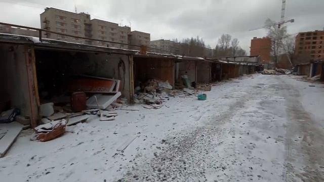 Снос гаражей в Петербурге / Автохлам в гаражах смотреть онлайн