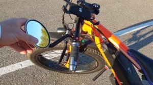 Электровелосипед fatbike на 26» колёсах