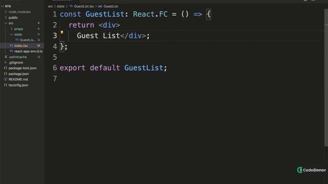 9. State with TypeScript смотреть онлайн