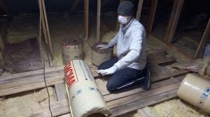 Утепление Холодный чердак