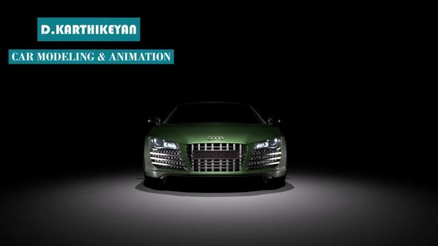 Audi Car R8 3D Modeling in Maya 2015 смотреть онлайн
