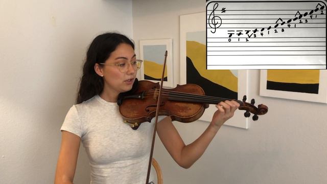 G Major Scale (violin) смотреть онлайн