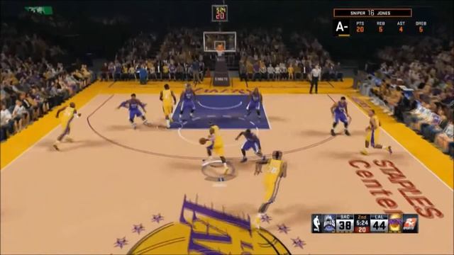 NBA 2K15 {PS4} - Next Gen My Career #10 - First Game as a Laker! смотреть онлайн