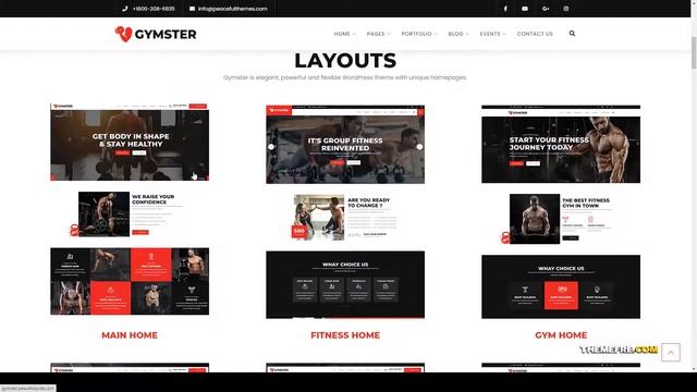 Gymster - Fitness and Gym WordPress Theme gym personal trainer Suzuhara смотреть онлайн