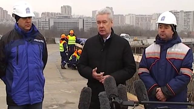 Строительство автодороги от Бусиновской развязки до Фестивальной улицы и развязки на пересечении .. смотреть онлайн