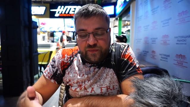 Обзор Hiters в Рынок на Ленинском Москва. Корнер от корейского ресторана Hite. #PRostoEda