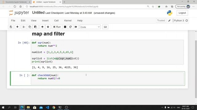 3.2 map() and filter() in Python | Hindi Tutorial смотреть онлайн