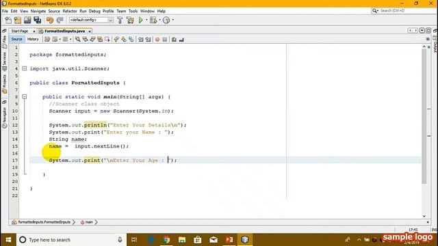 7 - Formatted Inputs in Java | Java Development Tutorials | Urdu / Hindi | 2019 смотреть онлайн