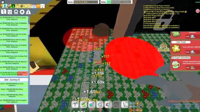 Finishing Final Black Bear Quest! ROBLOX Bee Swarm Simulator смотреть онлайн