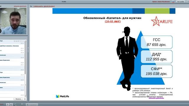 Вебинар MetLife №14 для StarLife  