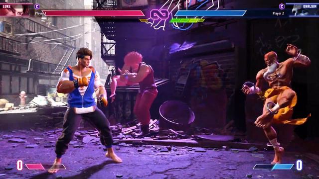 SF6: Luke combo video смотреть онлайн