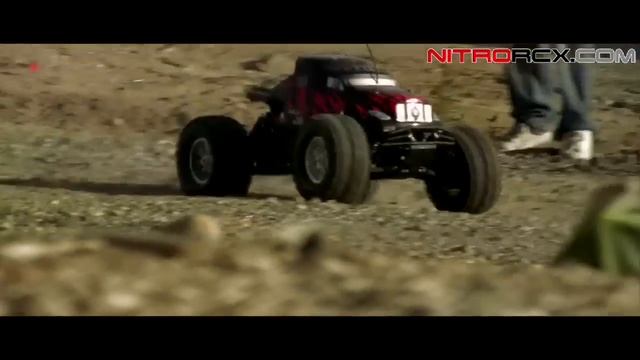 1/8th Scale Exceed Rc Mad Beast Nitro Gas Monster Truck смотреть онлайн
