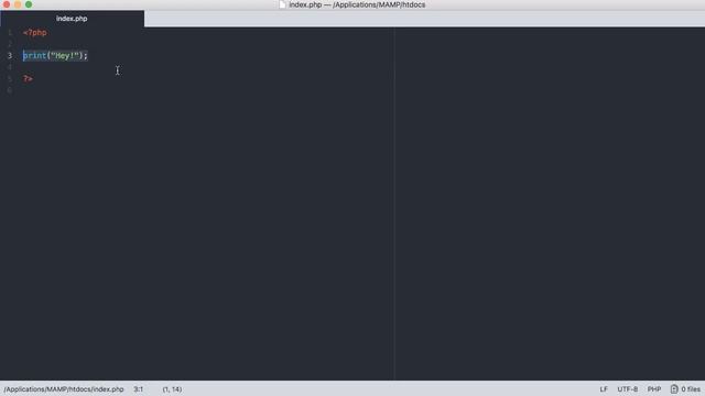 Tutorial on PHP - Printing Text смотреть онлайн
