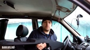 Тюнинг салона УАЗ Патриот. Потолочная консоль для рации