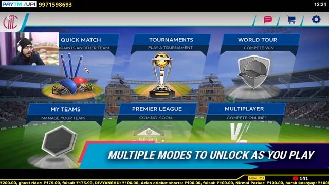 ICC CRICKET MOBILE - NEW GAME ? (FIRST LIVE GAMEPLAY OF ICN GAME) смотреть онлайн