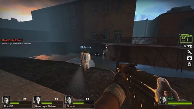 Left 4 Dead 2 Expert Tank Run (Gas Fever) смотреть онлайн