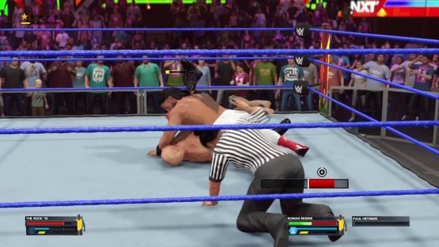 WWE - Roman Reigns vs The Rock Full Match WWE 2K23 смотреть онлайн