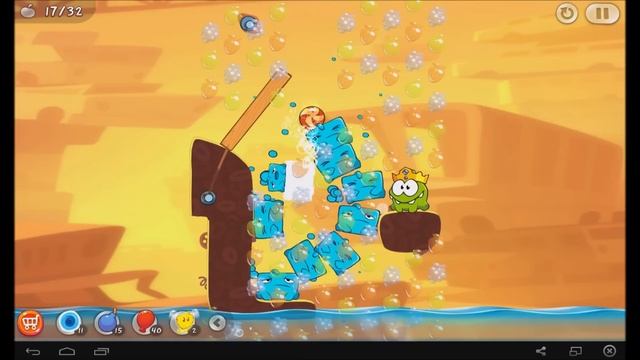 Cut the Rope 2 - Level 53 (3 stars, 32 fruits, 2 stars) смотреть онлайн