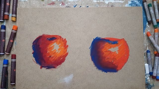 Масляная & Сухая ПАСТЕЛЬ |Сходства и отличия? смотреть онлайн