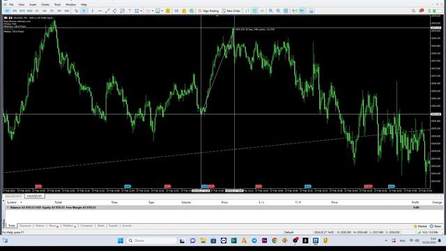 The results of the #forecast for #XAUUSD from 02/26/2024 to 03/01/2024 #iVISTscalp5 Indicator #scal смотреть онлайн