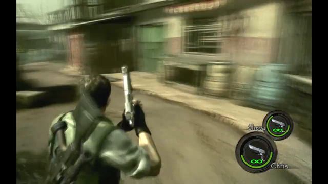 Chapter 2-1, Storage Facility BSAA Emblems, Treasures & Weapons. [Resident Evil 5] смотреть онлайн