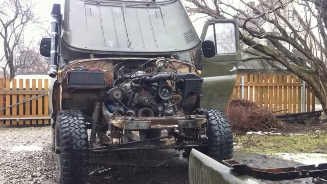 Uaz With Ford V6 Cologne Engine 2.8l