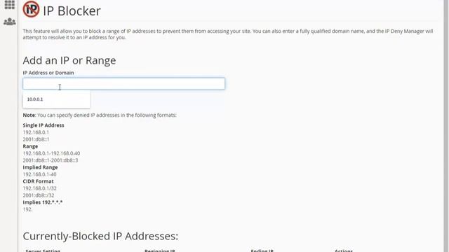 8 Cpanel Protection IP Blocker смотреть онлайн